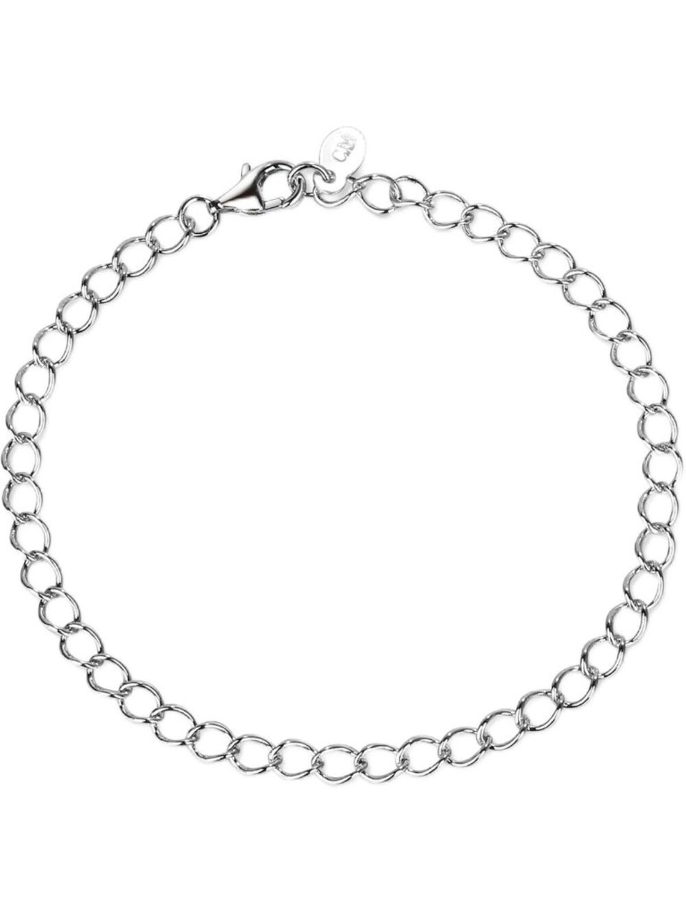 Adjustable 925 Sterling Silver Charm Bracelet for Collecting Charms - Perfect